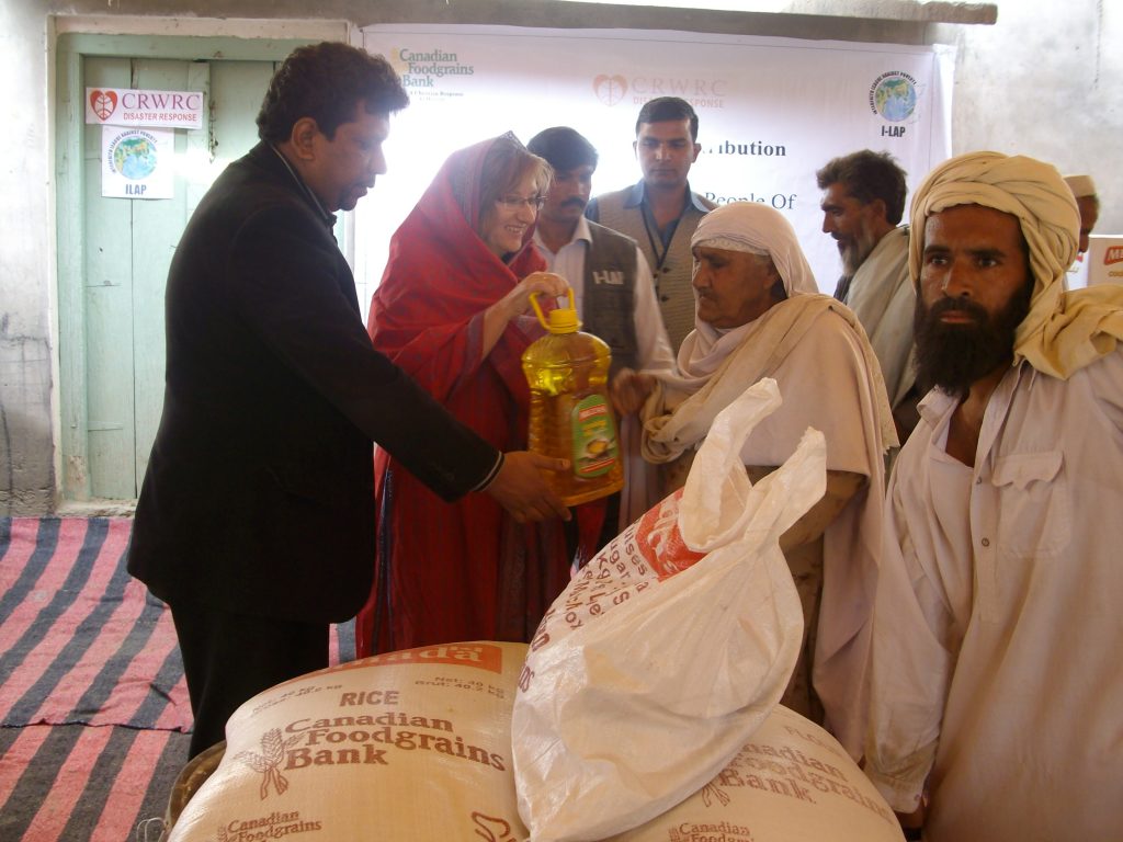 Food Packages Distribution in Nowshera and Charsadda 2010
