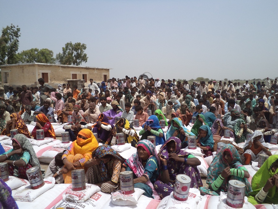 Distribution of Food Packages in TMK Sindh 2012