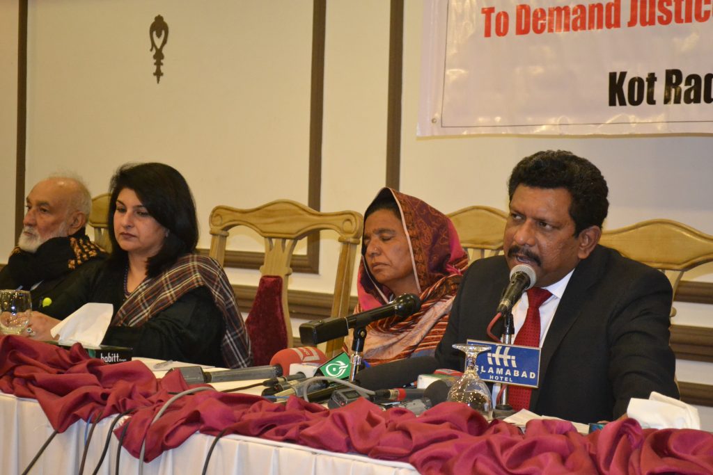 Press Conference for Kot Radha Kishan Incident 2015