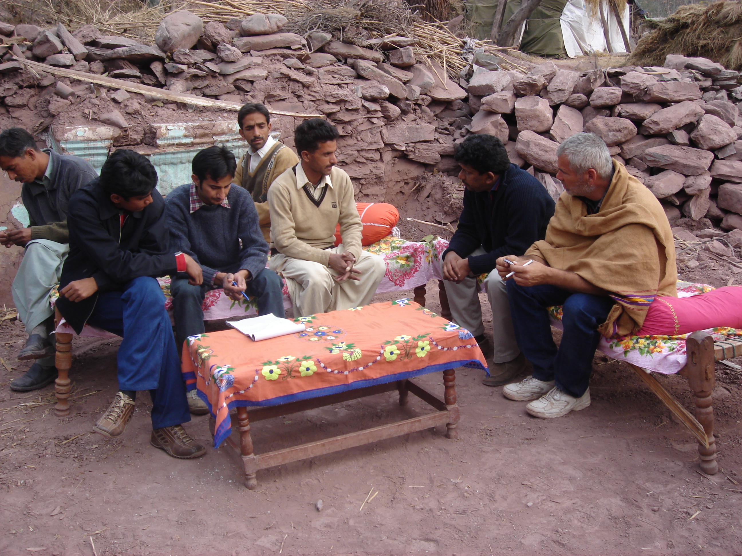 Distribution of Shelters in Balakot 2005
