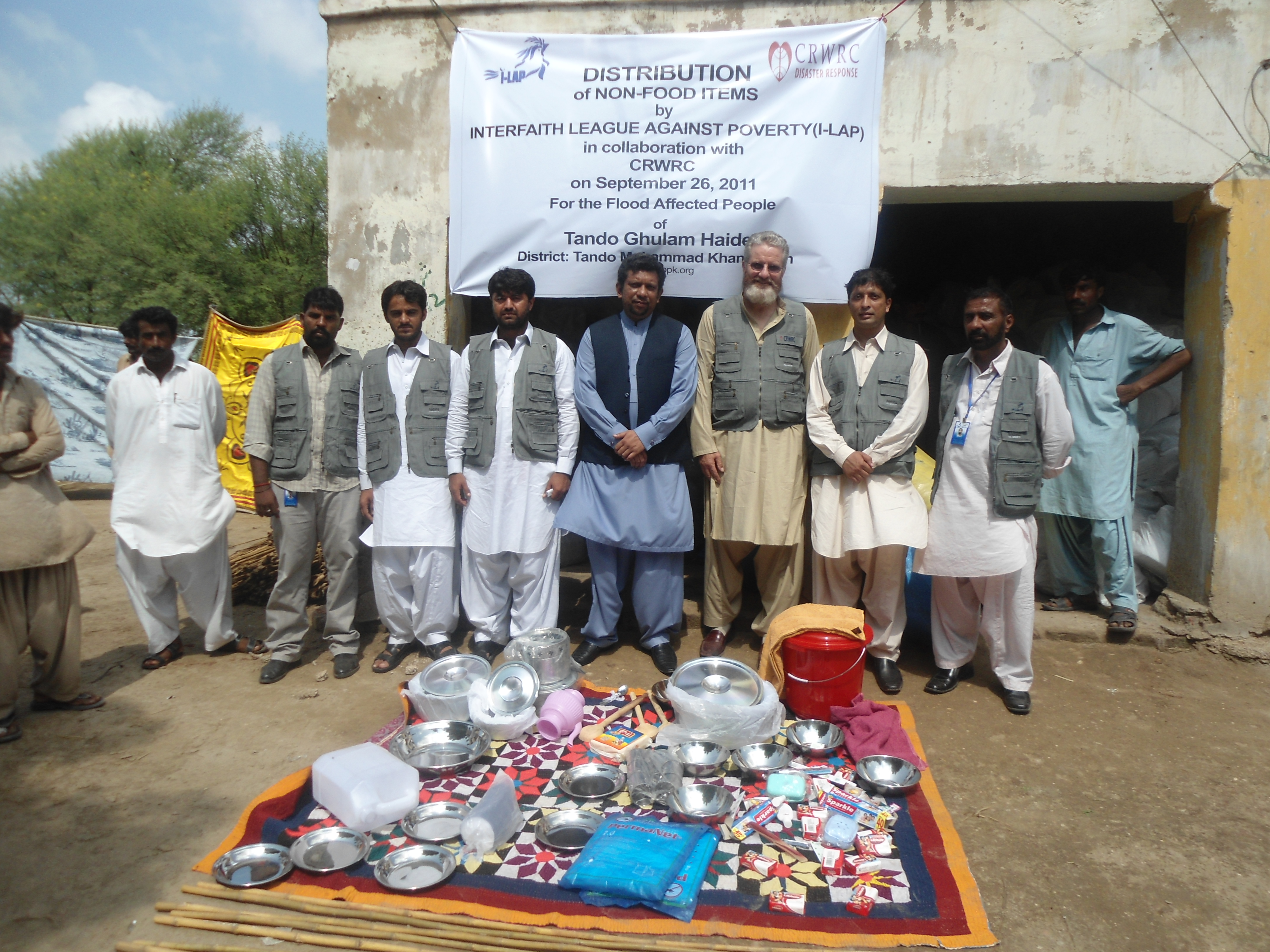 Non-Food Items Distribution Tando Muhammad Khan Sindh 2011