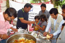 Wet Feeding in Sharoon Colony Rawalpindi 2014