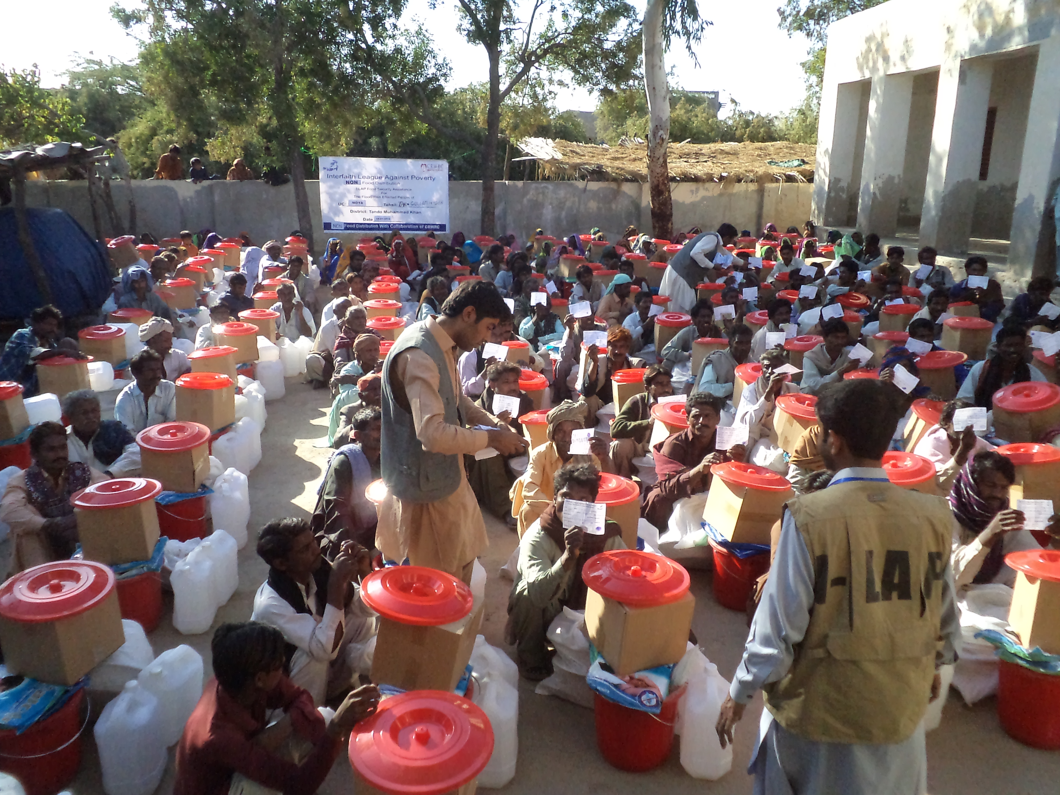 Distribution of Non Food Items in Badin Sindh 2012