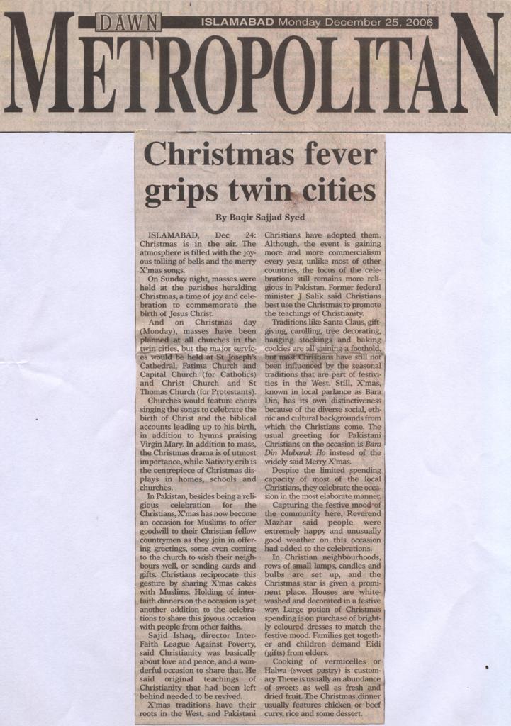 Christmas fever grips twin cities