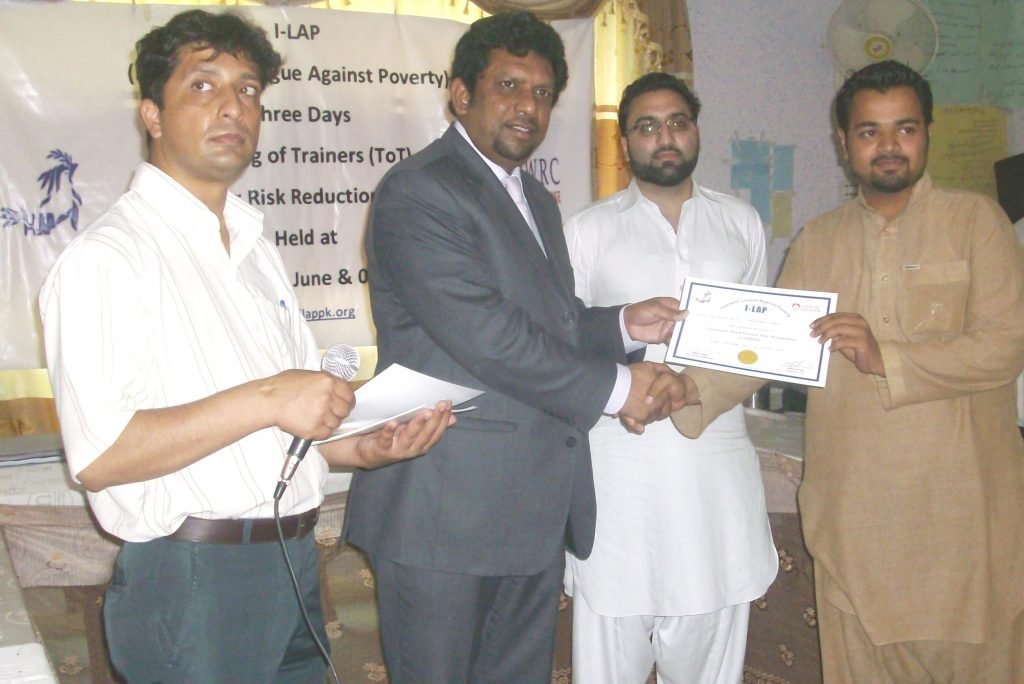 Disaster Risk Reduction Trainings in Nowshera KPK 2012