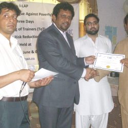 Disaster Risk Reduction Trainings in Nowshera KPK 2012