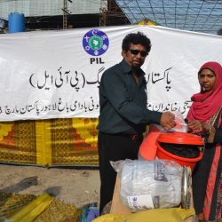 Food and NFI distribution in Badami Bagh- Lahore