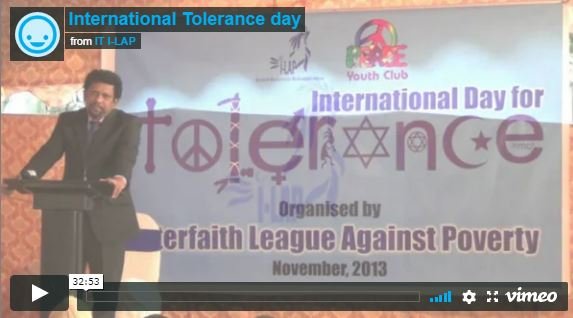 Celebration of International Tolerance day 2013