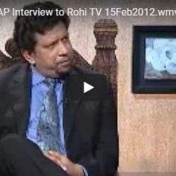 Chairman I-LAP Interview to Rohi TV