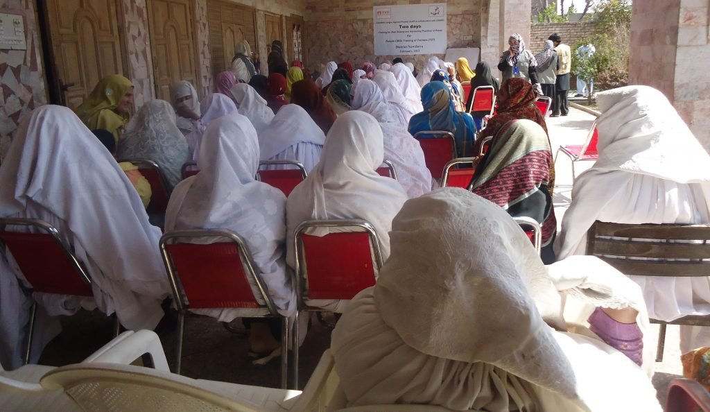 Kitchen Gardening Training in Nowshera KPK 2012